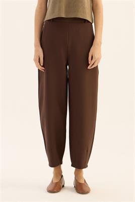 Pens Detaylı Pantolon Acı kahve