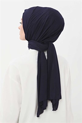 Penye Şal Lacivert