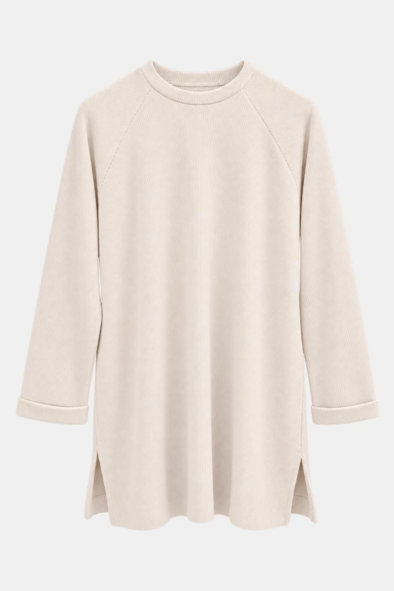 Reglan Kol Triko Kazak Ekru
