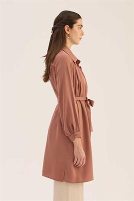 Saten Gömlek Gül kurusu