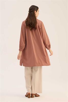 Saten Gömlek Gül kurusu