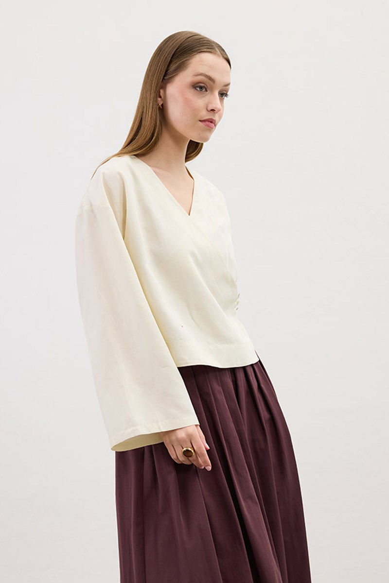 Sık Pileli Etek Mürdüm