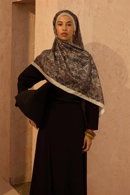 Soft Vual İpek Şal Bej