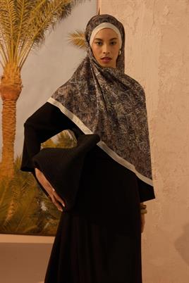 Soft Vual İpek Şal Bej