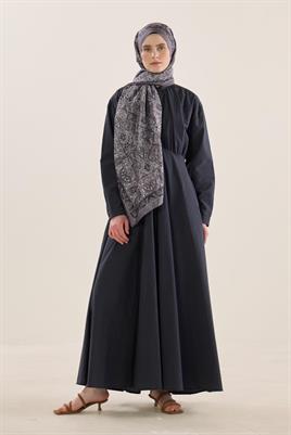 Soft Vual İpek Şal Gri