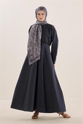 Soft Vual İpek Şal Gri