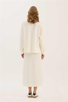 Sweatshirt Etek Ekru