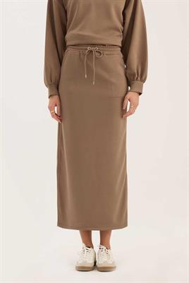 Sweatshirt Etek Koyu Vizon