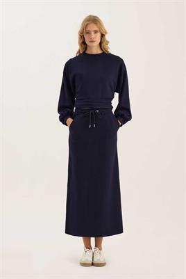 Sweatshirt Etek Lacivert