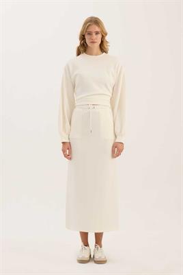 Sweatshirt Etek Ekru