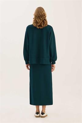 Sweatshirt Etek Zümrüt