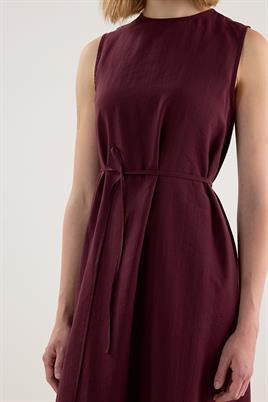 Taşlanmış İnce Tensel Jile Bordo