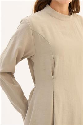 Taşlanmış Tensel Elbise Taş