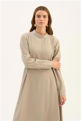 Taşlanmış Tensel Elbise Taş