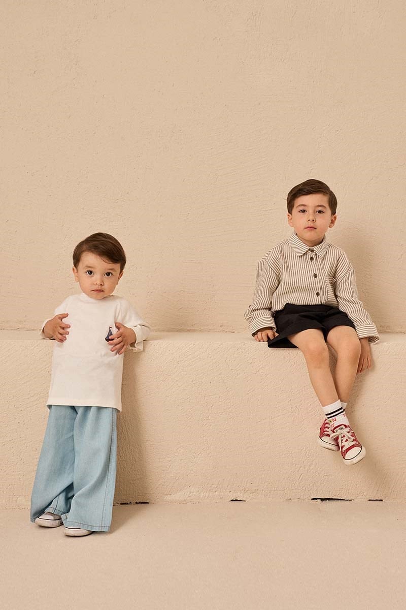 Tensel Denim Çocuk Pantolon Buz Mavisi