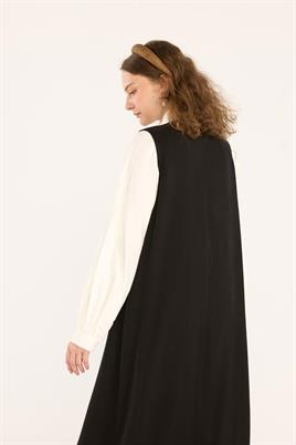 Tensel Jile Elbise Siyah