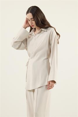 Tensel Palazzo Pantolon Taş