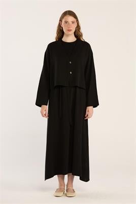 Tensel Yazlık Ceket Siyah