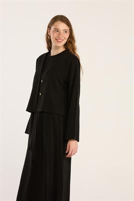 Tensel Yazlık Ceket Siyah