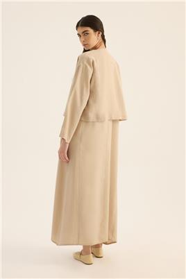 Tensel Yazlık Ceket Taş