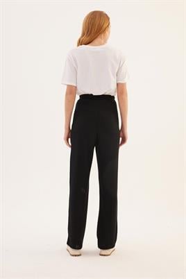 Triko Takım Lastikli Pantolon Siyah