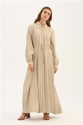 Tünel Kemerli Tensel Elbise Taş