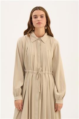 Tünel Kemerli Tensel Elbise Taş