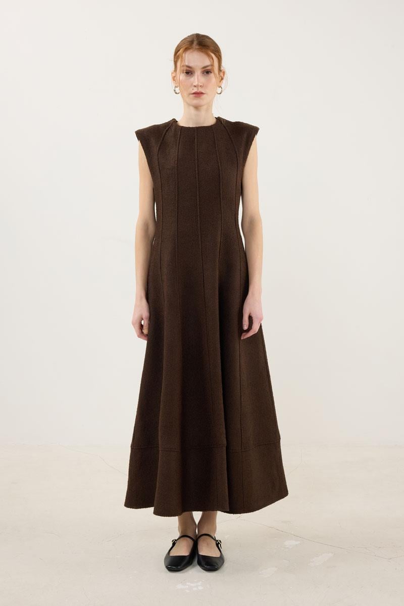 Tüvit Jile Elbise Acı kahve