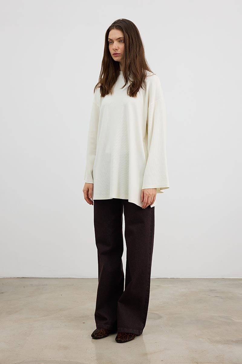 Ultrasoft Triko Tunik Ekru