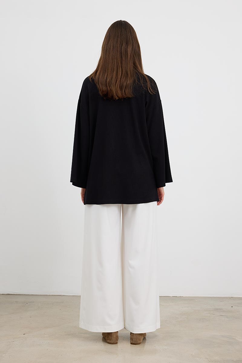Ultrasoft Triko Tunik Siyah