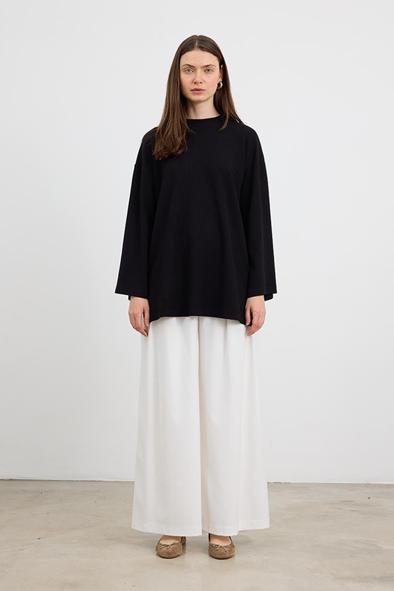 Ultrasoft Triko Tunik Siyah