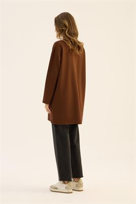 Uzun Kollu Tshirt Acı kahve