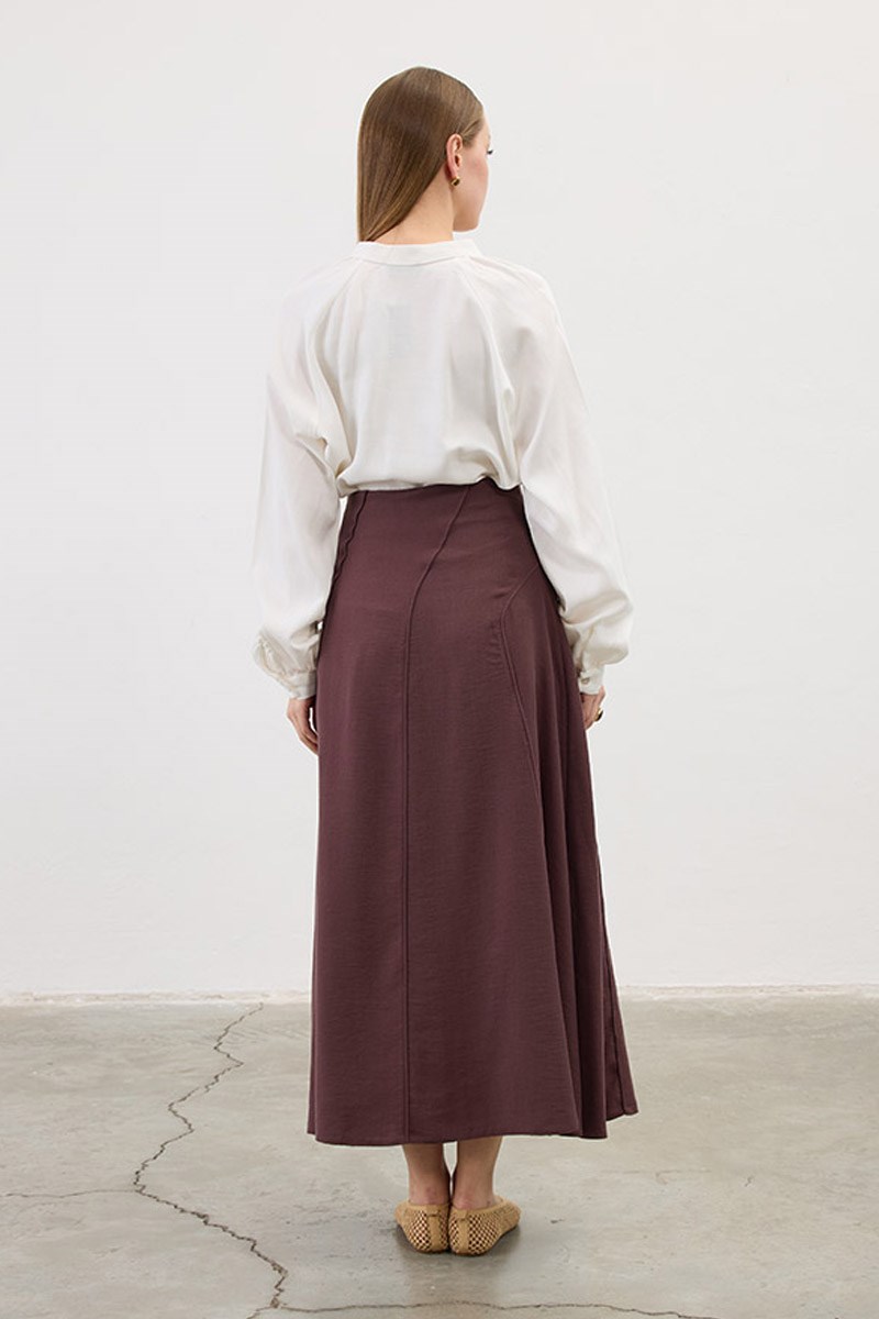 Verev Biyeli Tensel Etek Mürdüm