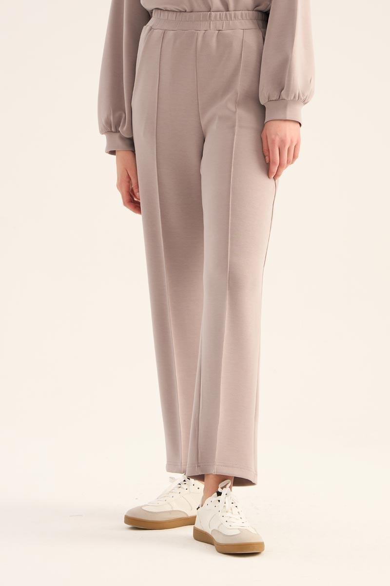 Vizon Kısa Sweatshirt Eşofman Takımı