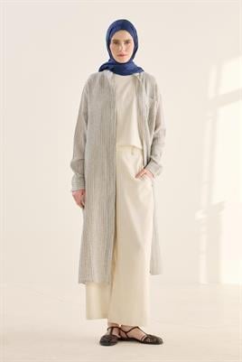 Zincir Desenli Şal Saks