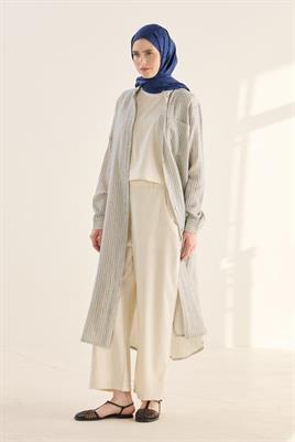 Zincir Desenli Şal Saks