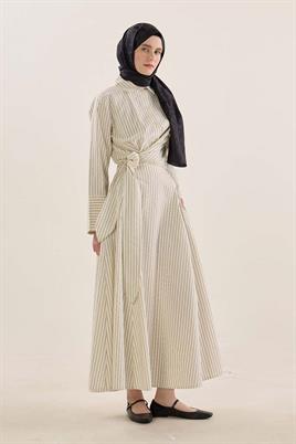 Zincir Desenli Şal Siyah