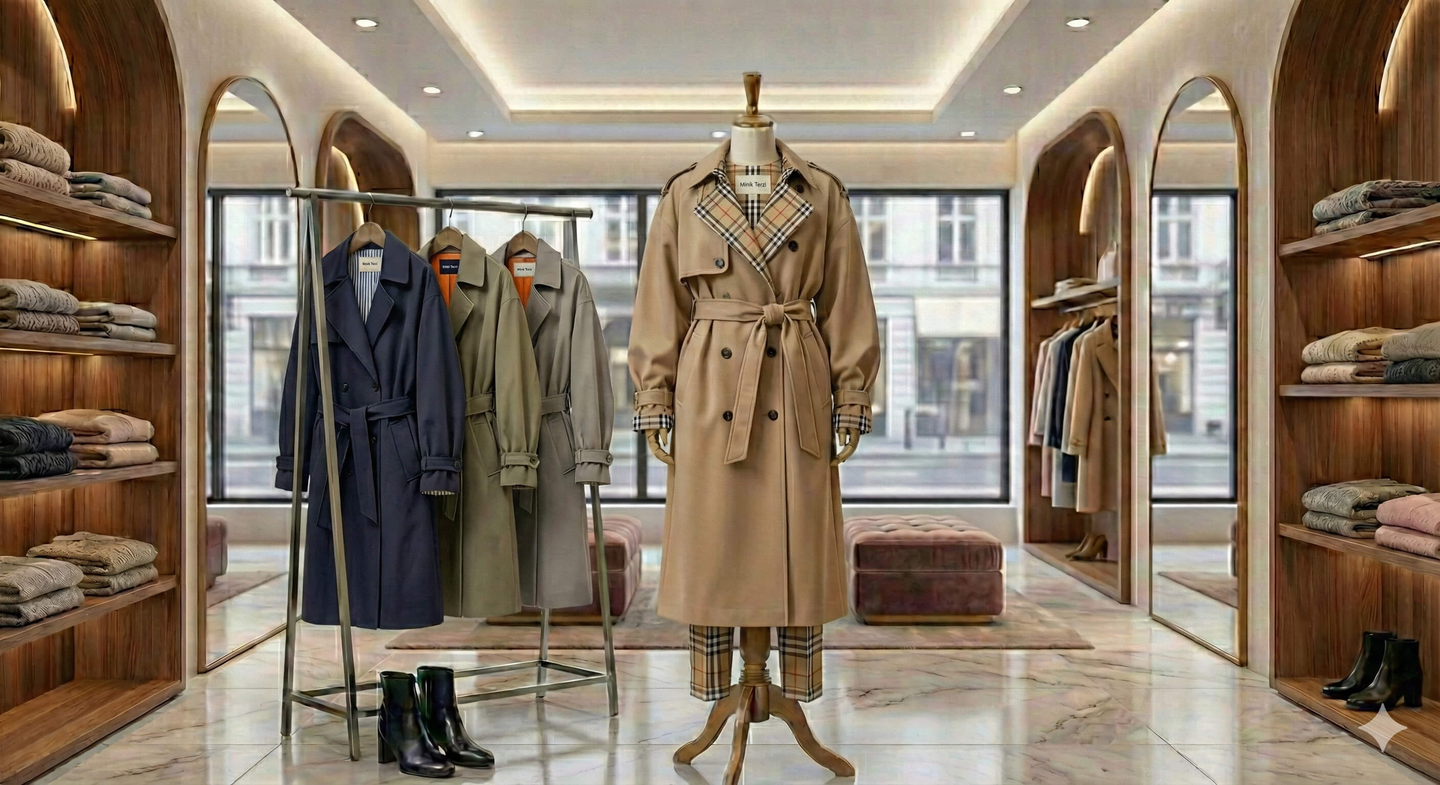astarlı trençkot modelleri ve fiyatları