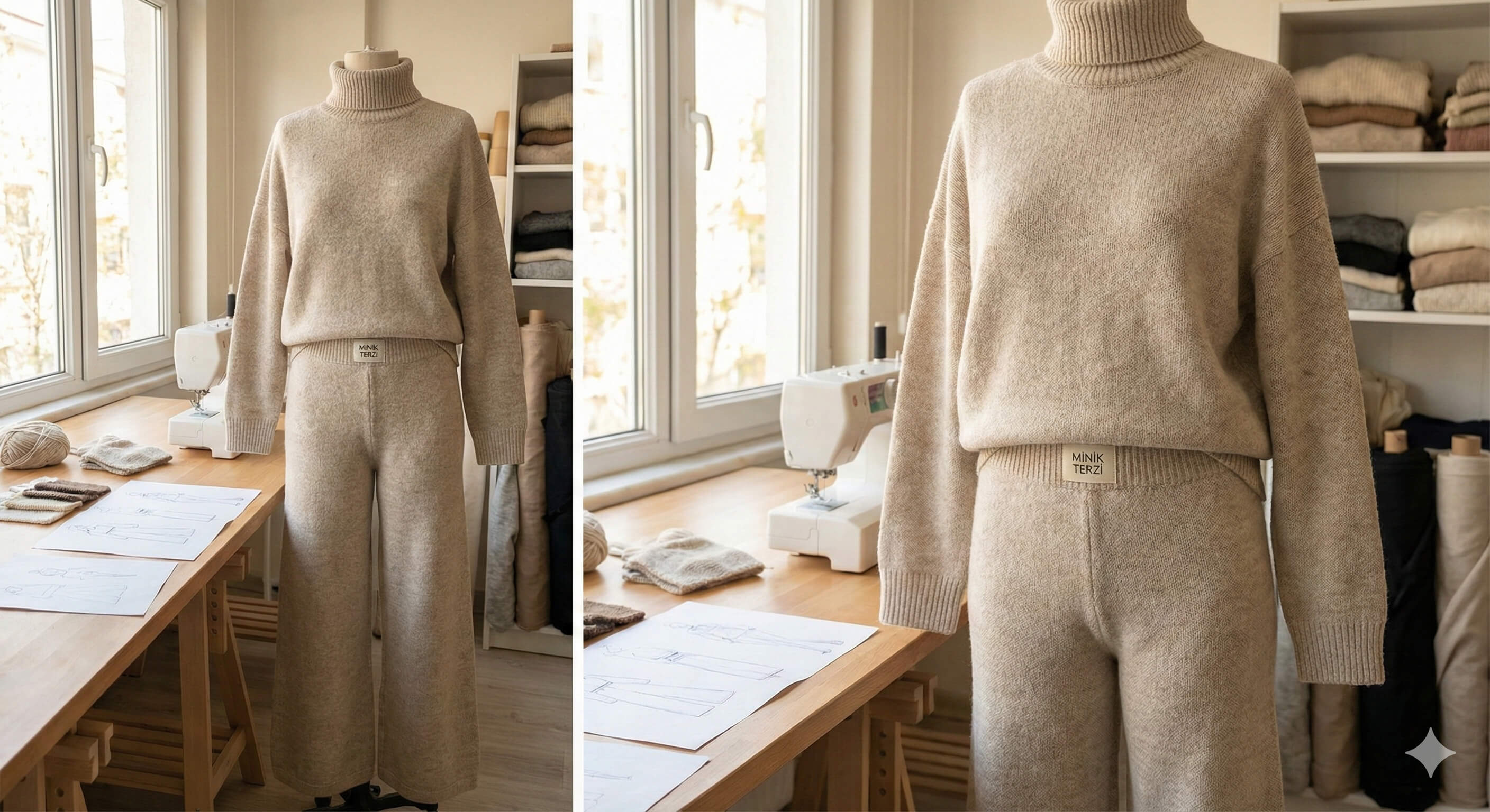 kadın kazak pantolon takım modelleri ve fiyatları