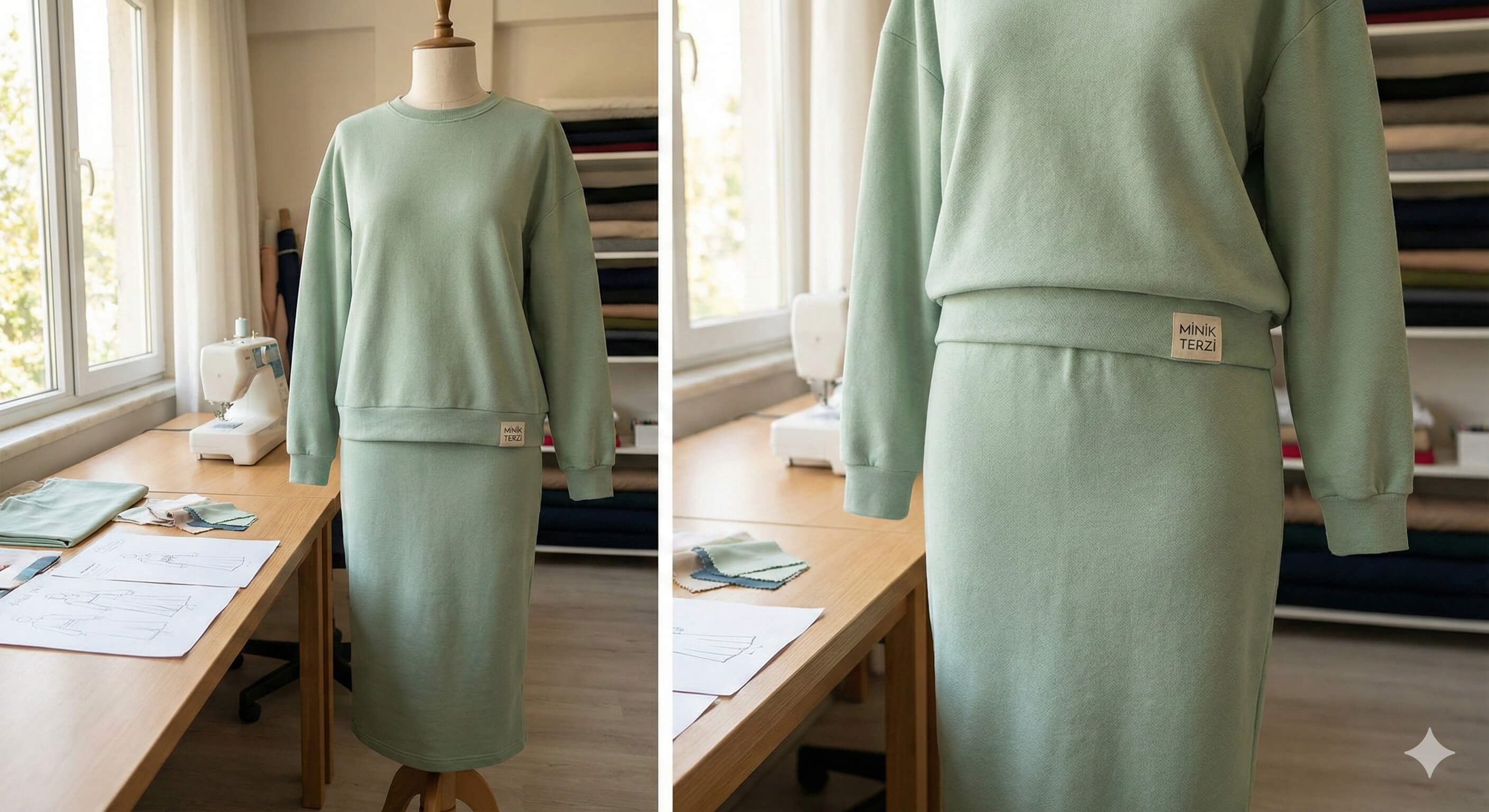 kadın sweatshirt etek takım modelleri ve fiyatları