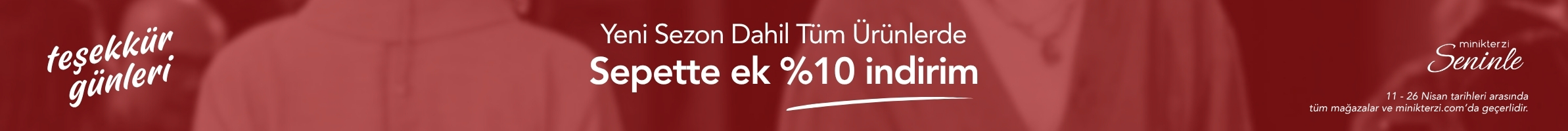 Minik Terzi Seninle Teşekkür Günleri