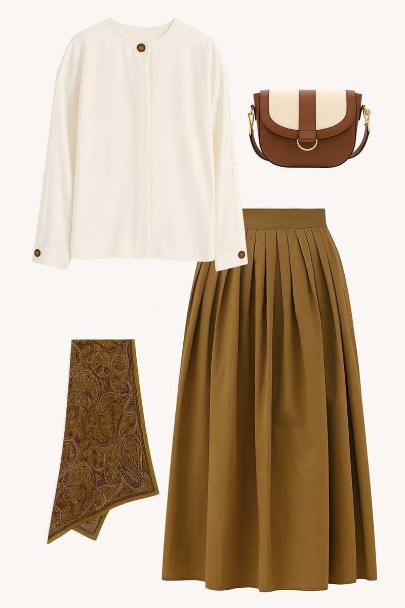 Tesetür Kombini Look 1