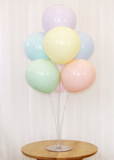 Balon Standı Makaron Renkler