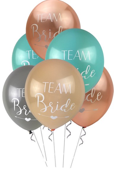Team Bride Baskılı Balon 50 li