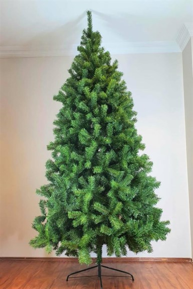 Yılbaşı Noel Çam Ağacı 3 mt Dev Boy 1230 Dallı Demir Ayak 