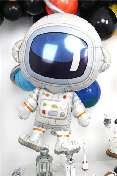 Astronot Folyo Balon 3 lü Set