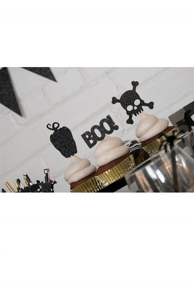 Cadılar Bayramı Halloween Banner Kürdan Set