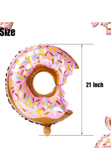 Donut Temalı Folyo Balon 70 cm