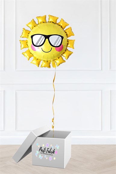 Gözlüklü Güneş Folyo Balon