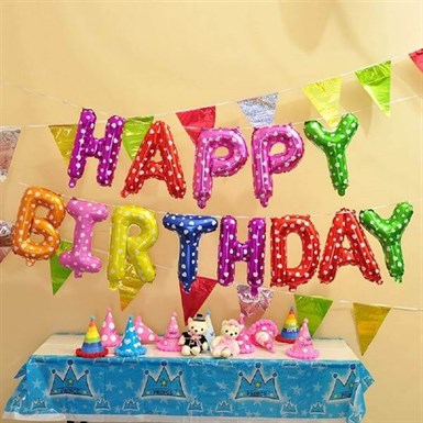 Happy Birthday Rose Gold Folyo Balon Seti 40 cm